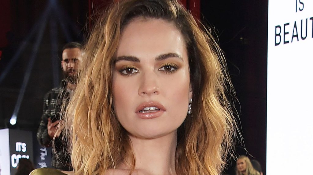 Lily James Plastic Surgery Face